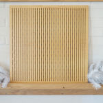 perforated wood panel