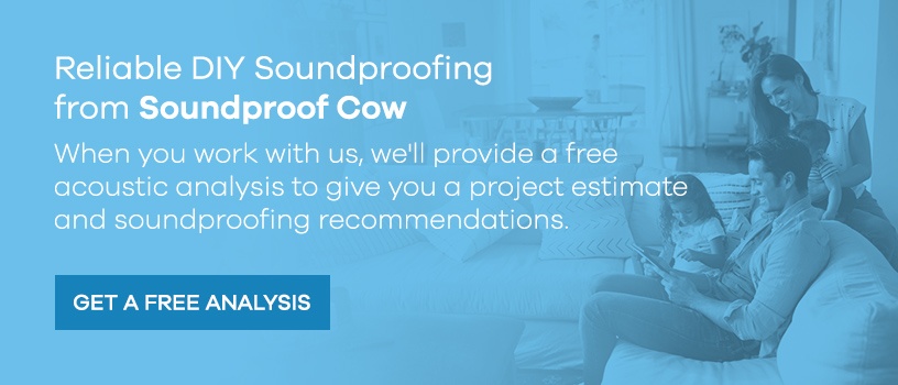 DIY soundproofing from Soundproof Cow