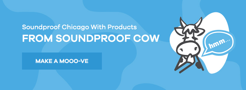 soundproof buildings in Chicago with products from Soundproof Cow